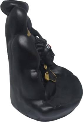 Smoke Fountain Lord Shiva Cone Incense Holder Showpiece with 101 Free Smoke Backflow